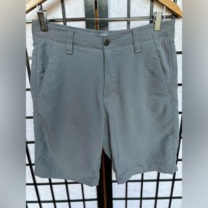 Under Armour Golf Shorts 9” inch inseam Gray